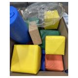 Box of vinyl therapy cubes