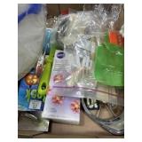 Flat of kitchen utensils
