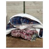 2- Throw blankets