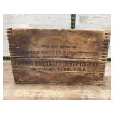 Old wood crate