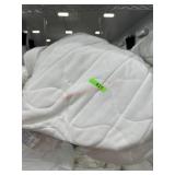 Twin size heated mattress pad