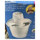 Hamilton Beach ice cream maker