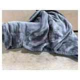 Grey twin size blanket
