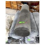 3- Grey bolster type pillows