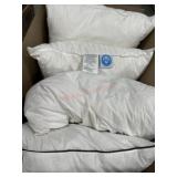 4- Standard bed pillows