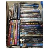 Flat of 25 DVD movies