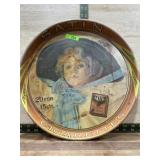 Satin cigarette tray