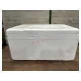 Styrofoam cooler