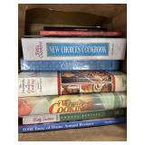 Box of cook books