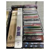 Flat of various Musci CDs  mostly rock