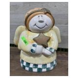 Angel cookie jar