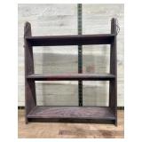 Old wood wall shelf
