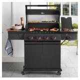 Pro series 4 burner gas grill with cover MSRP