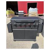 New Pro series 5 burner gas griddle with cover