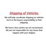 Shipping of vehilces