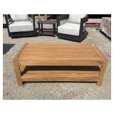 Teak wood outdoor patio table