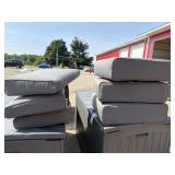 Extra pillows and cushions for patio sets 3 chair