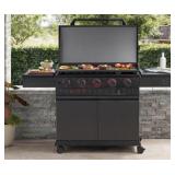 Pro series 5 burner gas griddle