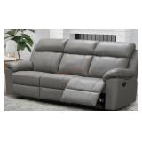 New Manhattan top grain reclining leather sofa