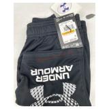 Boys small Under Armour Black Athletic Shorts