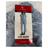 Steve Madden X-Large Denim Jumpsuit