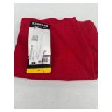 Express Red Linen Blend Skirt, Size M