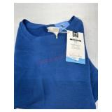Blue Short-Sleeve Crewneck T-Shirt