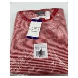 Red and White Thermal Pajama Set, Size XXL