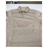 Beige Outdoor Voices Collared Polo Shirt