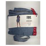 Denim Dress, Light Wash, XL by Frye