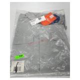 Short-Sleeve Gray Shirt, Size Large