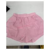 Spalding Pink Athletic Shorts, Size S