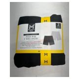 Black High-Rise 5-Inch Bike Shorts, 2-Pack