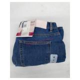 Denim Midi Skirt with Back Slit