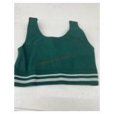 Green Ribbed Knit Tank Top