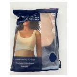 Seamless Cotton Fabric Comfort Bras, XXL
