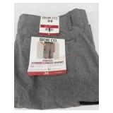 Iron Co. Stretch Hybrid Cargo Shorts, Size 34