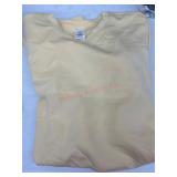Yellow Short-Sleeve Dress, XL