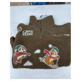 Large Pullover Sweater Featuring Chip and Dale