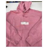 Pink Champion Hooded Sweatshirt, Size L/G