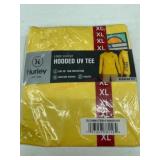 Hurley Long Sleeve Hooded UV Tee, XL