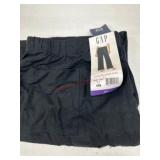 Gap Pull-On Linen Pants, Black, XXL
