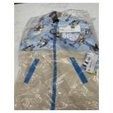 Childrens rain ï¿½Hooded Jacket With Bluey Character