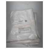 6 White Standard Pillowcases, 20x30