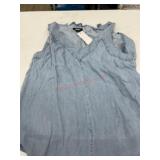 Womens Medium Sleeveless Denim Dress