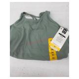 Green Racerback Tank Top, Size M