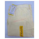 Yellow Gauze Barrel Pants, Medium Size