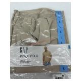 Beige Pique Polo Shirt by Gap