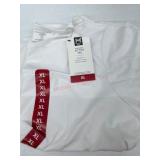 White Crewneck Short-Sleeve T-Shirt, XL