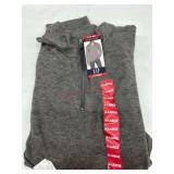 Gray Half-Zip Pullover, Size X-Large